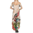 Merry Christmas Aussie Aboriginal Family Matching Summer Maxi Dress and Hawaiian Shirt Rosebreasted Cockatoo Pastel - Aussie Hoodie