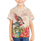 Merry Christmas Aussie Aboriginal Kid Hawaiian Shirt Rosebreasted Cockatoo Pastel - Aussie Hoodie