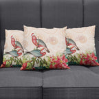 Merry Christmas Aussie Aboriginal Pillow Cover Rosebreasted Cockatoo Pastel - Aussie Hoodie