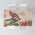 Merry Christmas Aussie Aboriginal Tablecloth Rosebreasted Cockatoo Pastel - Aussie Hoodie