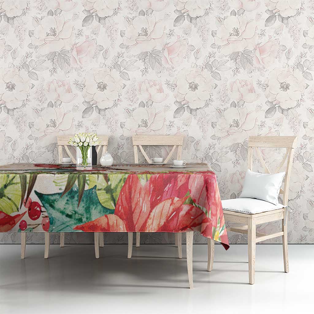 Merry Christmas Aussie Aboriginal Tablecloth Rosebreasted Cockatoo Pastel - Aussie Hoodie