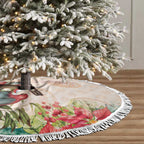 Merry Christmas Aussie Aboriginal Tree Skirt Rosebreasted Cockatoo Pastel - Aussie Hoodie