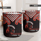 Maori Waitangi Laundry Basket Kotahitanga Poutama Mix Whakairo - Aussie Hoodie