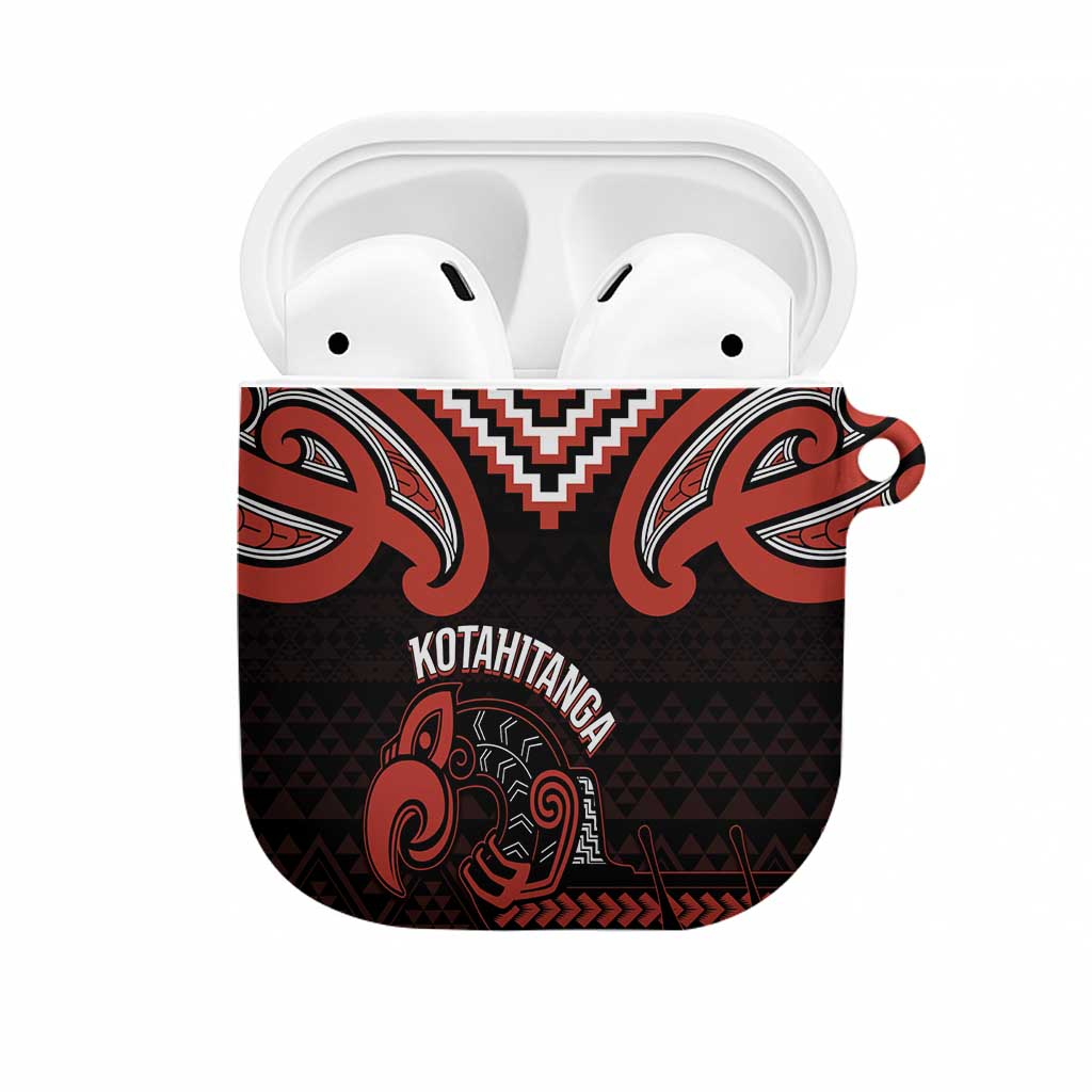 Maori Waitangi AirPods Case Kotahitanga Poutama Mix Whakairo - Aussie Hoodie