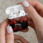 Maori Waitangi AirPods Case Kotahitanga Poutama Mix Whakairo - Aussie Hoodie