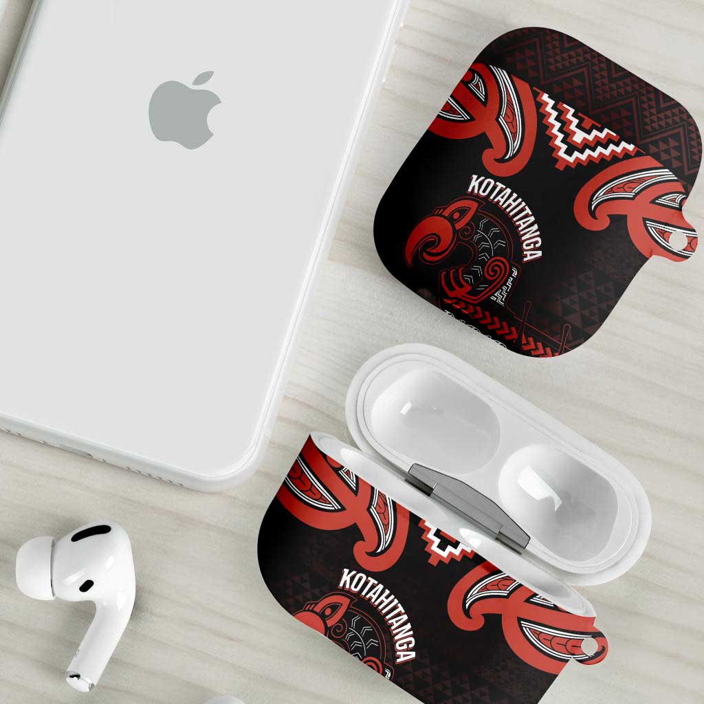 Maori Waitangi AirPods Case Kotahitanga Poutama Mix Whakairo - Aussie Hoodie