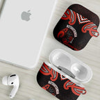 Maori Waitangi AirPods Case Kotahitanga Poutama Mix Whakairo - Aussie Hoodie