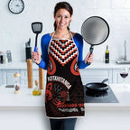 Maori Waitangi Apron Kotahitanga Poutama Mix Whakairo - Aussie Hoodie