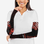 Maori Waitangi Arm Sleeves Kotahitanga Poutama Mix Whakairo - Aussie Hoodie