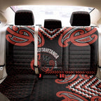 Maori Waitangi Back Car Seat Cover Kotahitanga Poutama Mix Whakairo - Aussie Hoodie