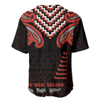 Maori Waitangi Baseball Jersey Kotahitanga Poutama Mix Whakairo - Aussie Hoodie