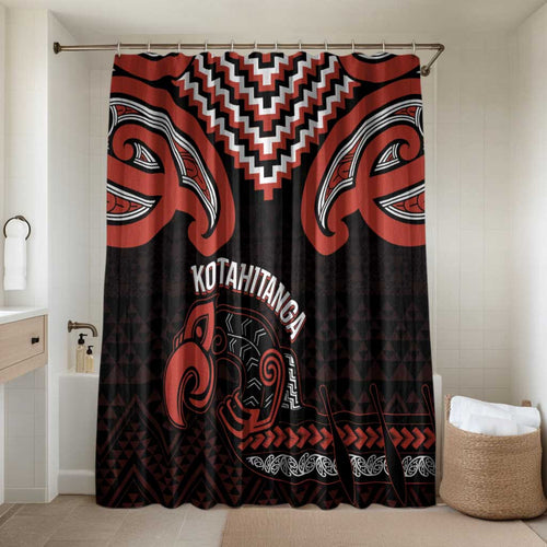 Maori Waitangi Bathroom Set Kotahitanga Poutama Mix Whakairo - Aussie Hoodie