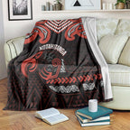 Maori Waitangi Blanket Kotahitanga Poutama Mix Whakairo - Aussie Hoodie