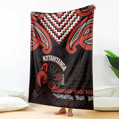 Maori Waitangi Blanket Kotahitanga Poutama Mix Whakairo - Aussie Hoodie