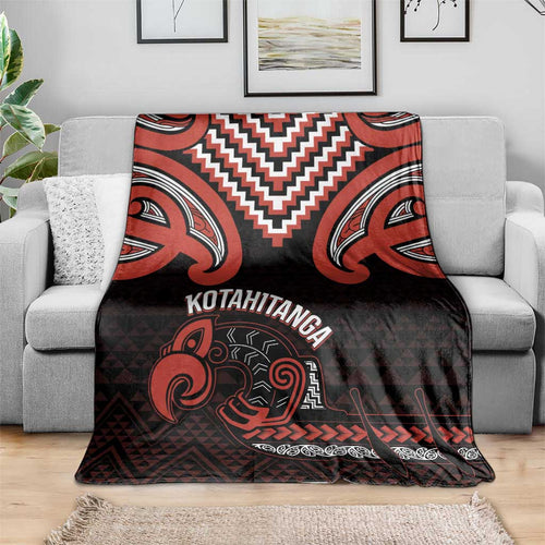 Maori Waitangi Blanket Kotahitanga Poutama Mix Whakairo - Aussie Hoodie