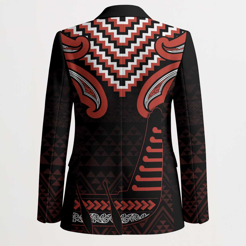 Maori Waitangi Blazer Kotahitanga Poutama Mix Whakairo - Aussie Hoodie