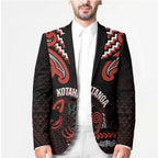 Maori Waitangi Blazer Kotahitanga Poutama Mix Whakairo - Aussie Hoodie