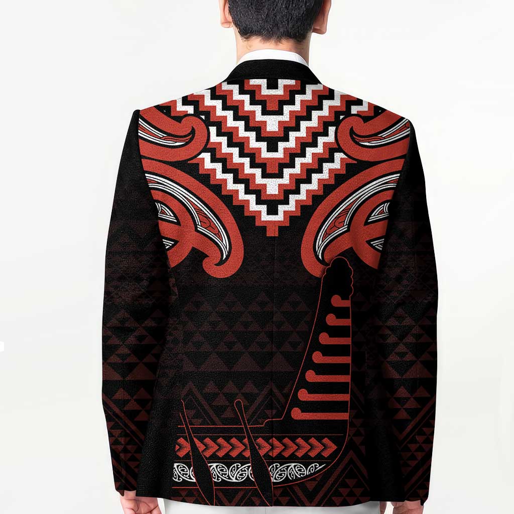 Maori Waitangi Blazer Kotahitanga Poutama Mix Whakairo - Aussie Hoodie