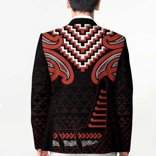 Maori Waitangi Blazer Kotahitanga Poutama Mix Whakairo - Aussie Hoodie