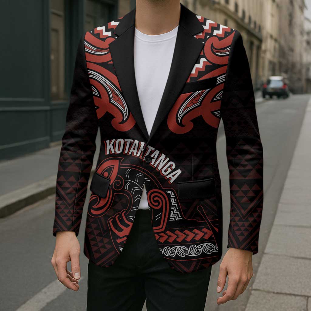 Maori Waitangi Blazer Kotahitanga Poutama Mix Whakairo - Aussie Hoodie