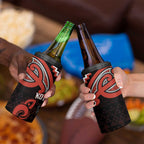 Maori Waitangi 4 in 1 Can Cooler Tumbler Kotahitanga Poutama Mix Whakairo - Aussie Hoodie
