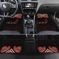 Maori Waitangi Car Mats Kotahitanga Poutama Mix Whakairo - Aussie Hoodie