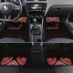 Maori Waitangi Car Mats Kotahitanga Poutama Mix Whakairo - Aussie Hoodie