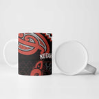 Maori Waitangi Ceramic Mug Kotahitanga Poutama Mix Whakairo - Aussie Hoodie