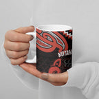 Maori Waitangi Ceramic Mug Kotahitanga Poutama Mix Whakairo - Aussie Hoodie