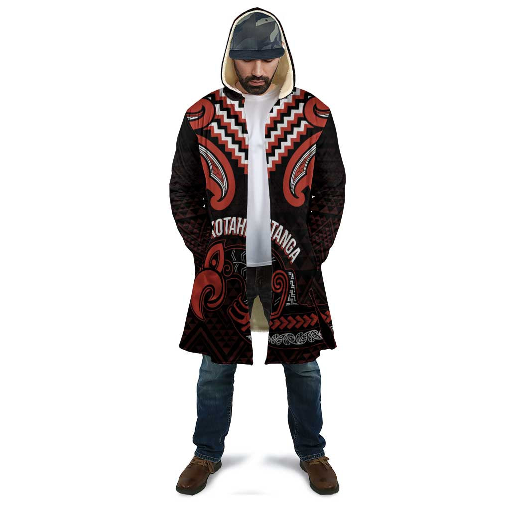 Maori Waitangi Cloak Kotahitanga Poutama Mix Whakairo - Aussie Hoodie