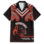Maori Waitangi Family Matching Mermaid Dress and Hawaiian Shirt Kotahitanga Poutama Mix Whakairo - Aussie Hoodie