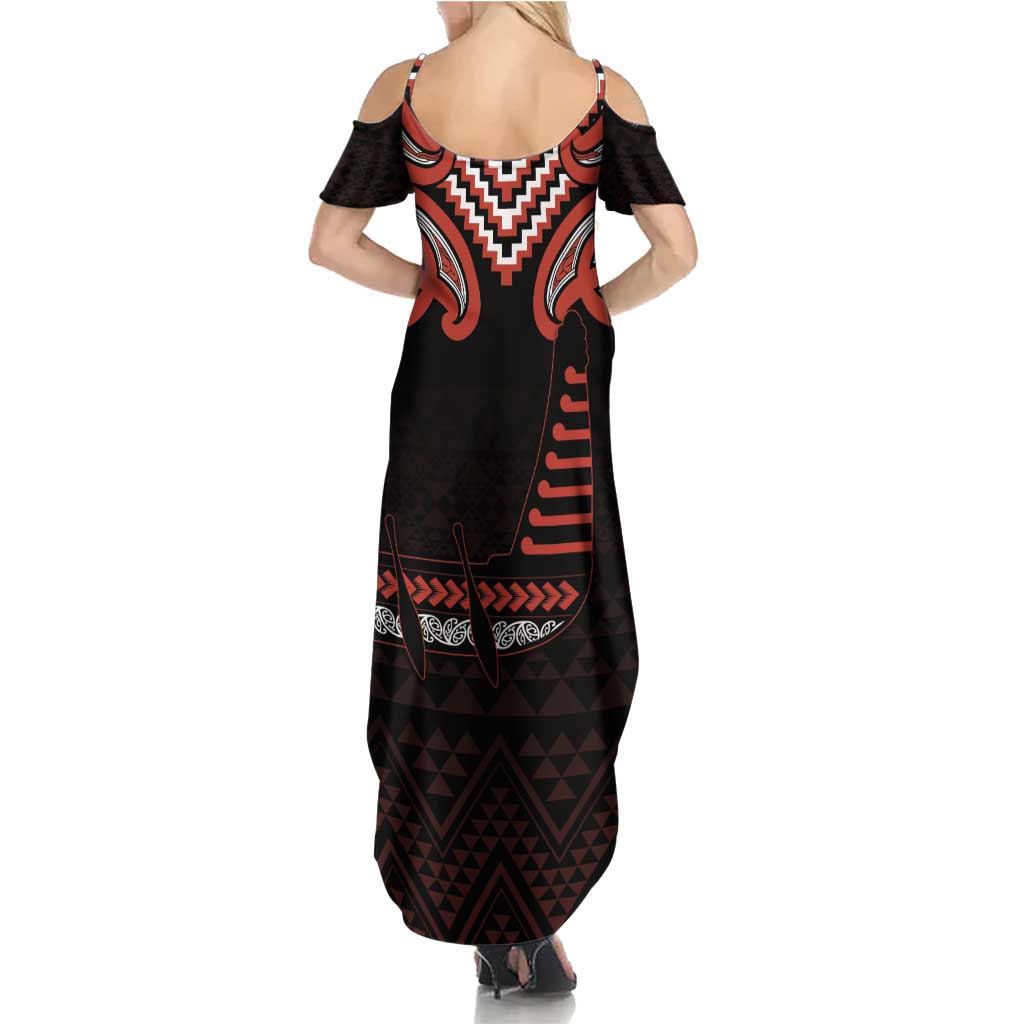 Maori Waitangi Family Matching Summer Maxi Dress and Hawaiian Shirt Kotahitanga Poutama Mix Whakairo - Aussie Hoodie