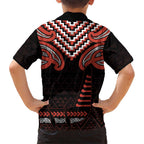 Maori Waitangi Hawaiian Shirt Kotahitanga Poutama Mix Whakairo - Aussie Hoodie