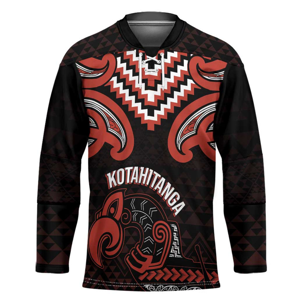 Maori Waitangi Hockey Jersey Kotahitanga Poutama Mix Whakairo - Aussie Hoodie