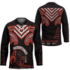Maori Waitangi Hockey Jersey Kotahitanga Poutama Mix Whakairo - Aussie Hoodie