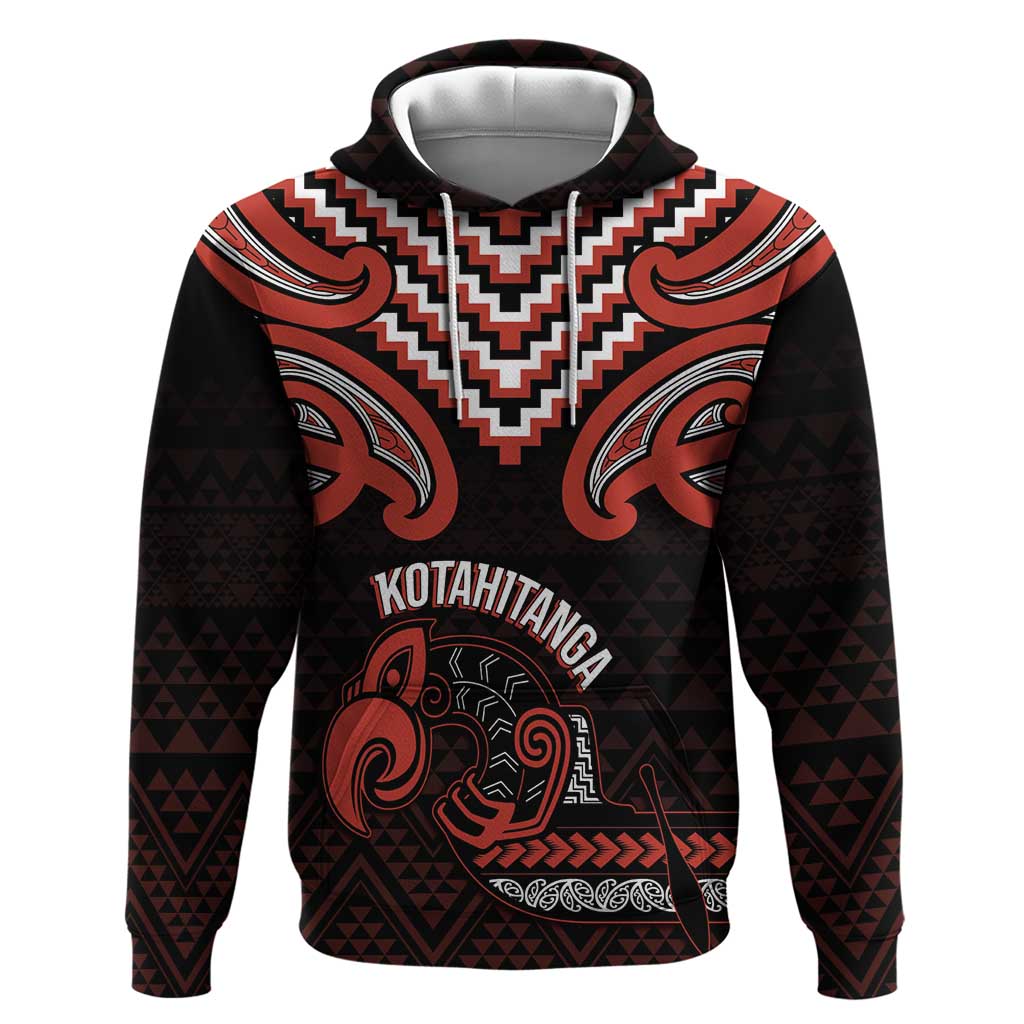 Maori Waitangi Hoodie Kotahitanga Poutama Mix Whakairo - Aussie Hoodie