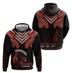 Maori Waitangi Hoodie Kotahitanga Poutama Mix Whakairo - Aussie Hoodie