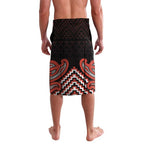 Maori Waitangi Lavalava Kotahitanga Poutama Mix Whakairo - Aussie Hoodie