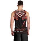 Maori Waitangi Men Tank Top Kotahitanga Poutama Mix Whakairo - Aussie Hoodie