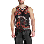 Maori Waitangi Men Tank Top Kotahitanga Poutama Mix Whakairo - Aussie Hoodie