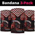Maori Waitangi Neck Gaiter Kotahitanga Poutama Mix Whakairo - Aussie Hoodie
