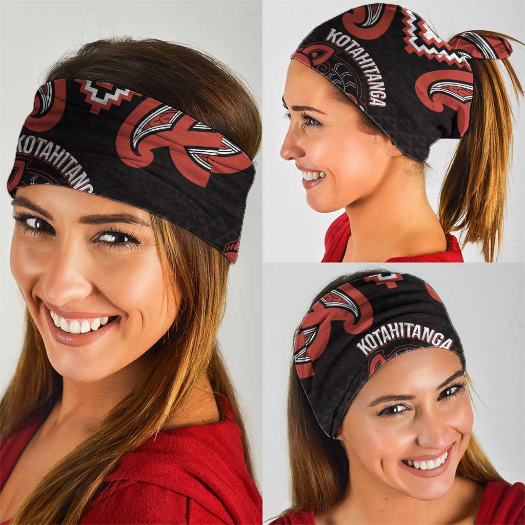Maori Waitangi Neck Gaiter Kotahitanga Poutama Mix Whakairo - Aussie Hoodie