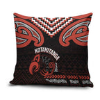 Maori Waitangi Pillow Cover Kotahitanga Poutama Mix Whakairo - Aussie Hoodie