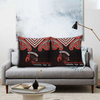 Maori Waitangi Pillow Cover Kotahitanga Poutama Mix Whakairo - Aussie Hoodie