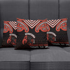 Maori Waitangi Pillow Cover Kotahitanga Poutama Mix Whakairo - Aussie Hoodie