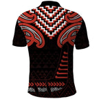 Maori Waitangi Polo Shirt Kotahitanga Poutama Mix Whakairo - Aussie Hoodie