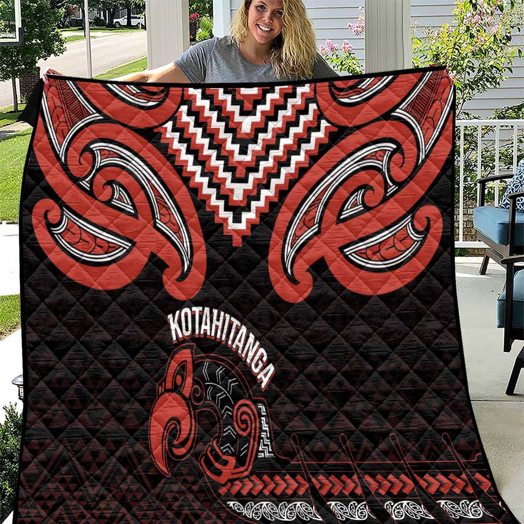 Maori Waitangi Quilt Kotahitanga Poutama Mix Whakairo - Aussie Hoodie