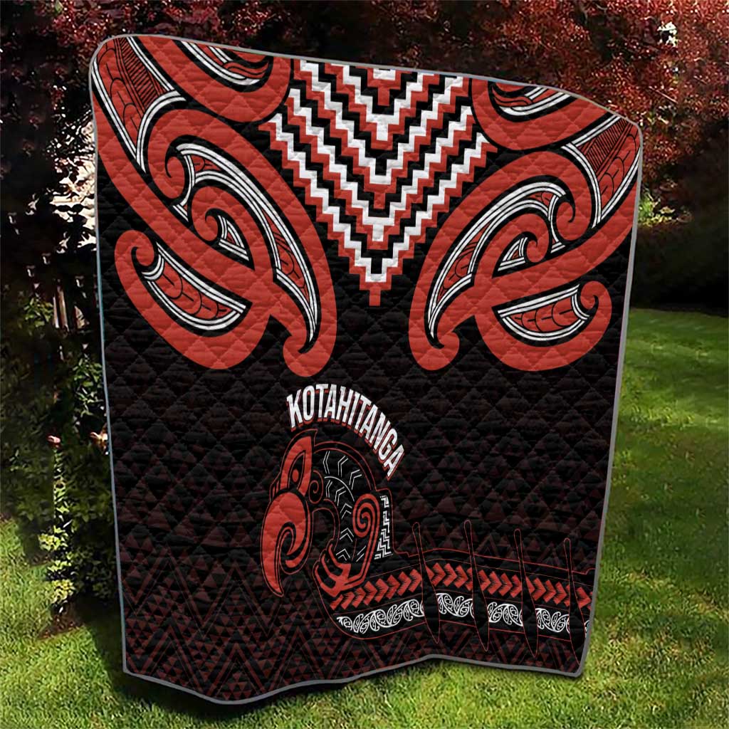 Maori Waitangi Quilt Kotahitanga Poutama Mix Whakairo - Aussie Hoodie