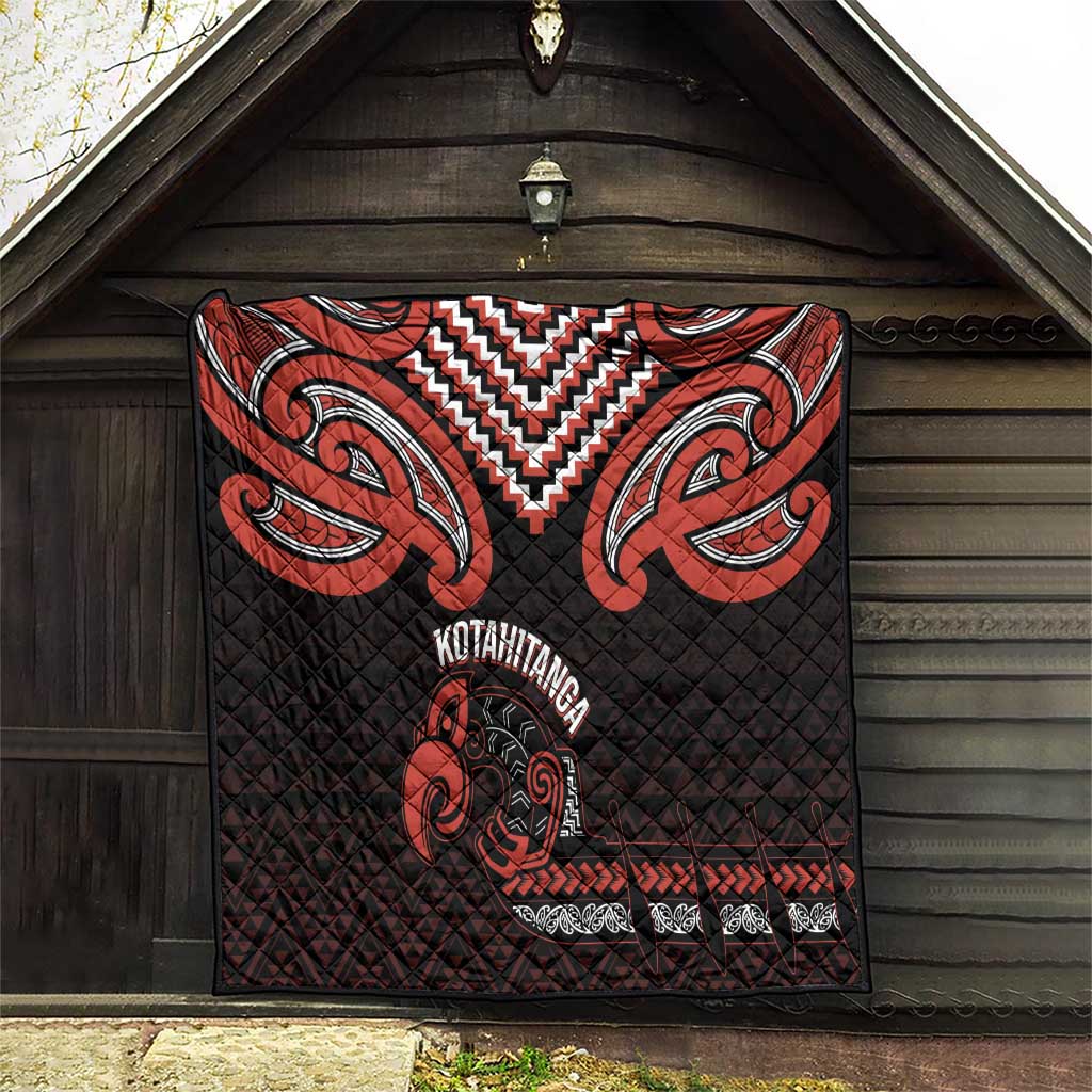 Maori Waitangi Quilt Kotahitanga Poutama Mix Whakairo - Aussie Hoodie