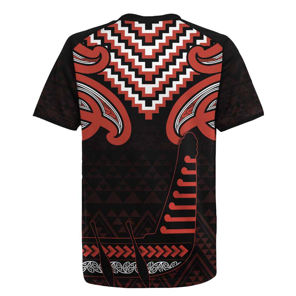 Maori Waitangi Rugby Jersey Kotahitanga Poutama Mix Whakairo - Aussie Hoodie
